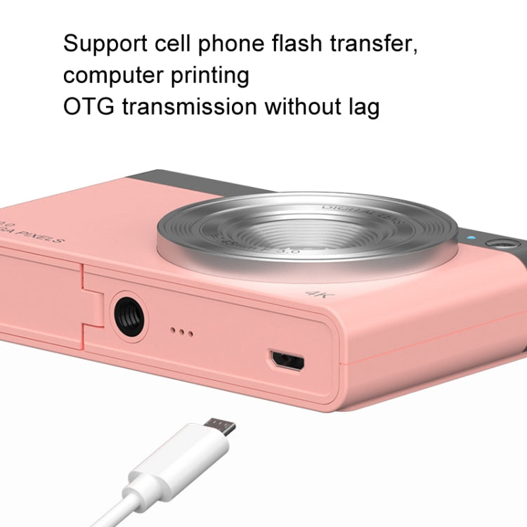 50 MP HD Camera 4K Video Retro Vlog Self-Shooting Camera, Black, Pink, White 50 MP HD Camera 4K Video Retro Vlog Self-Shooting Camera, Black, Pink, White